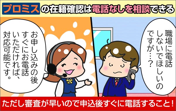 プロミス_在籍確認_なし